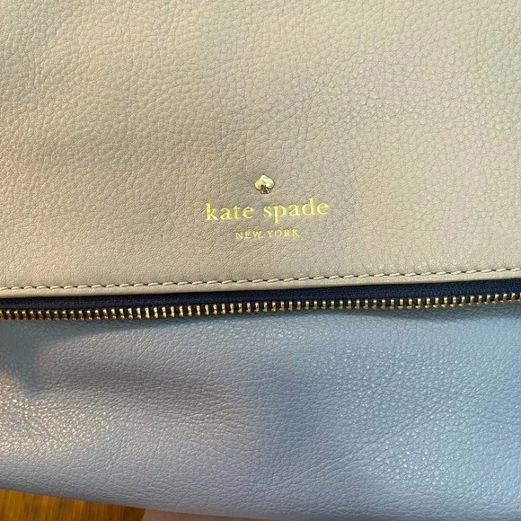 Kate Spade Cobble Hill Marsala Blue & Gray Crossbody Bag - Picture 9 of 9